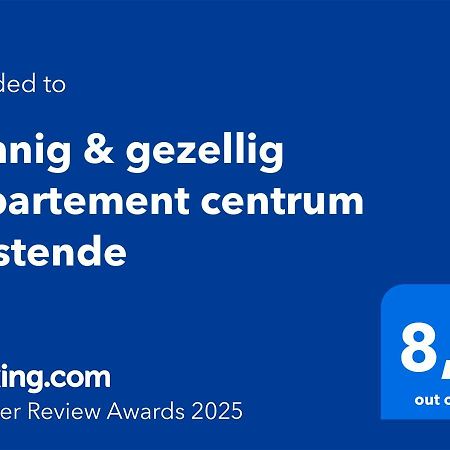 Zonnig & Gezellig Appartement Centrum Oostende מראה חיצוני תמונה