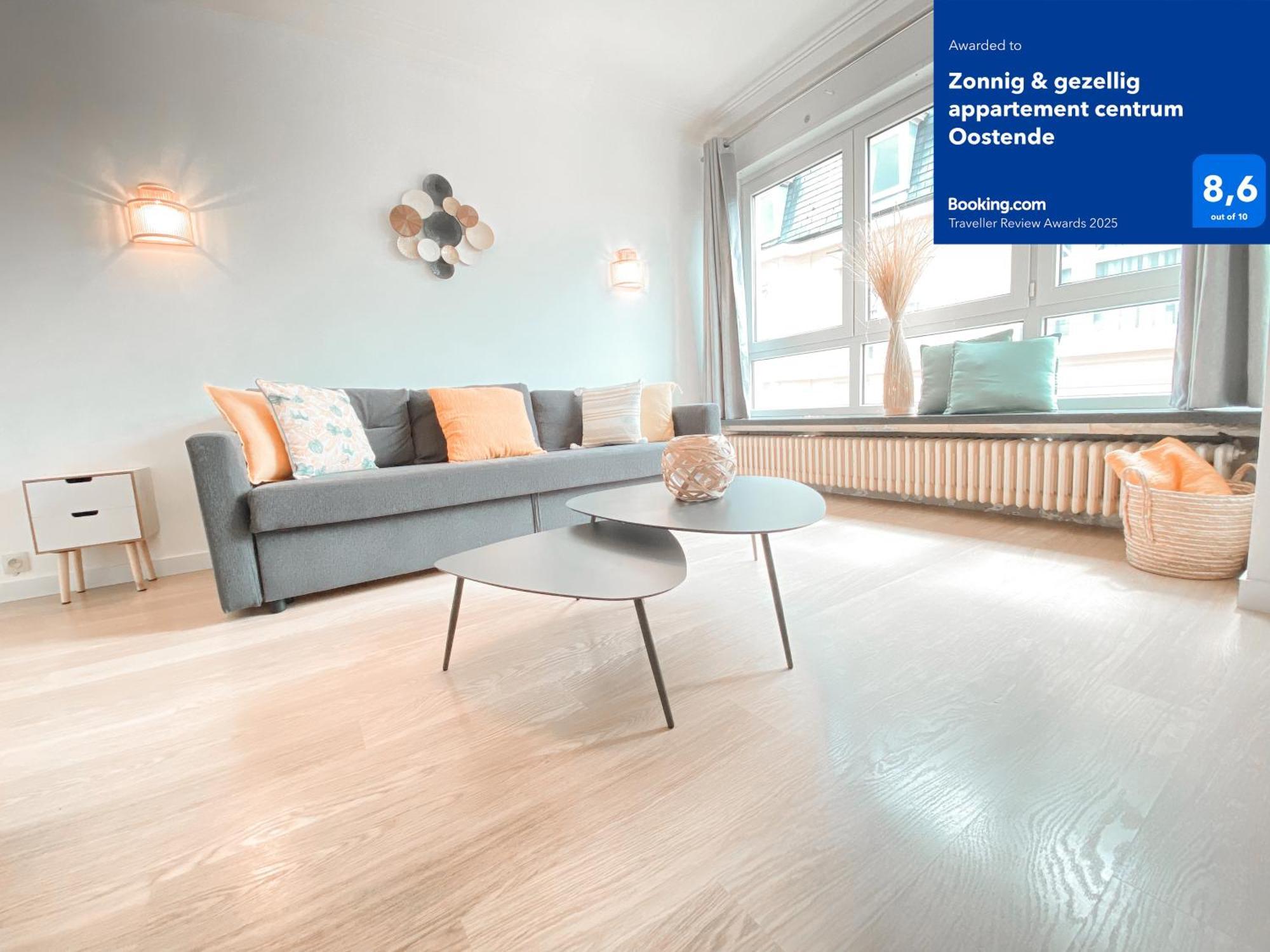 Zonnig & Gezellig Appartement Centrum Oostende מראה חיצוני תמונה